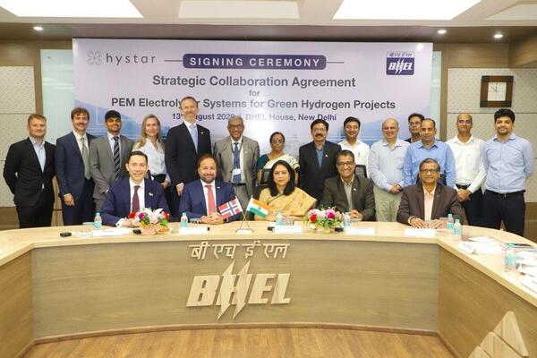 Hystars elektrolys&oslash;rer skal produseres i India