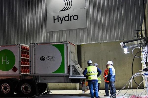 Hydro først med grønt hydrogen i aluminiumsproduksjon