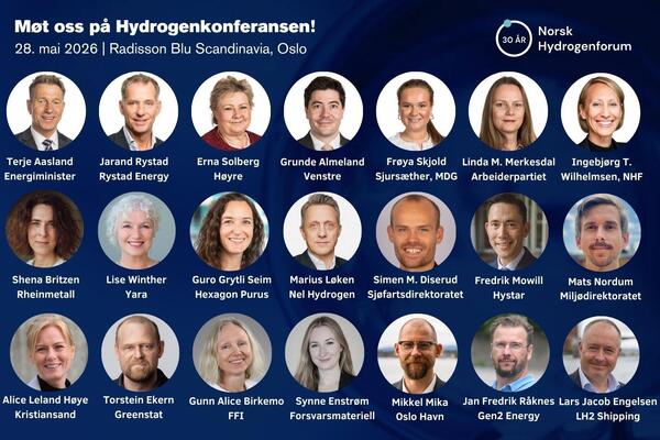 Bli med p&aring; Hydrogenkonferansen 28. mai!