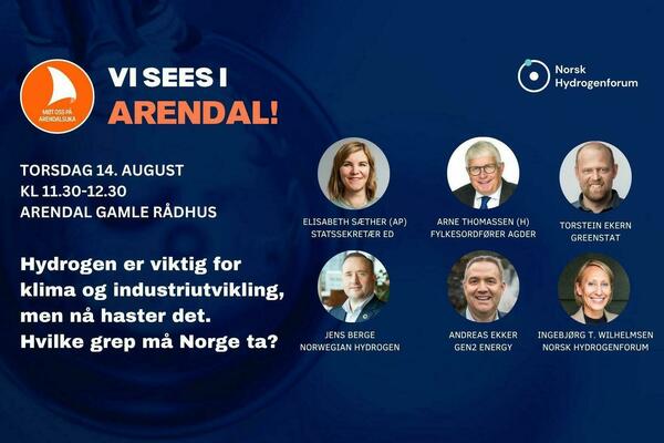 Møt oss på Arendalsuka 2025!