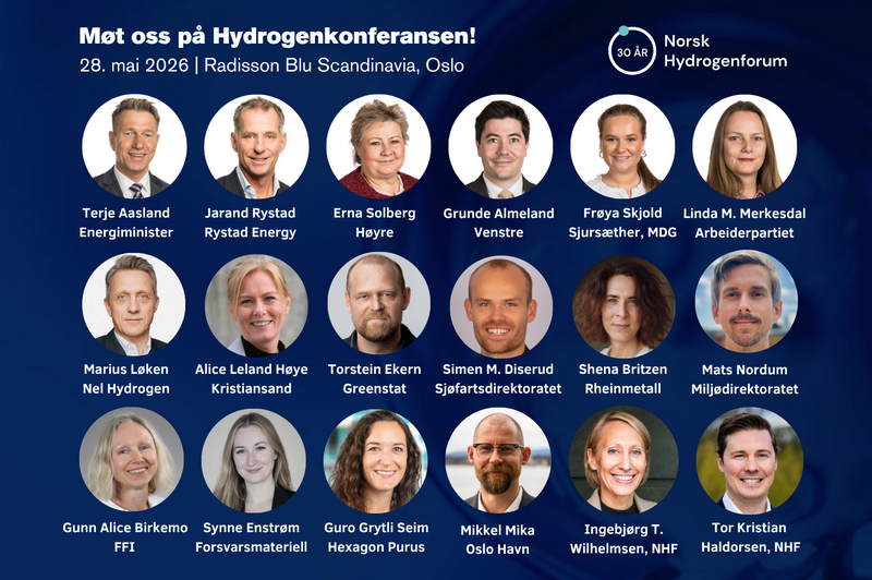 Bli med p&aring; Hydrogenkonferansen 28. mai!
