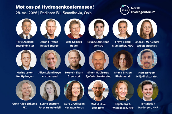 Bli med p&aring; Hydrogenkonferansen 28. mai!