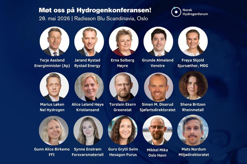 Bli med p&aring; Hydrogenkonferansen 28. mai!