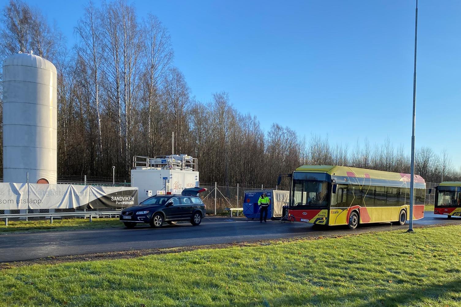 Hynion størst på hydrogen til kjøretøy i Sverige