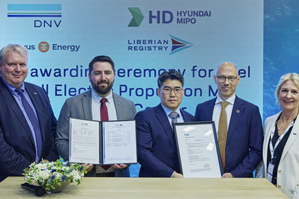 Corvus Energy inn i samarbeid med HD Hyundai Mipo 