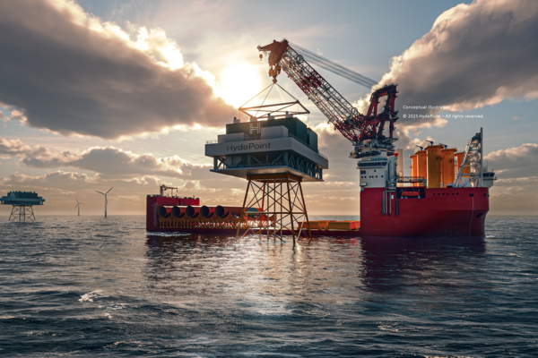 HydePoint med mulighetsstudie for offshore hydrogenproduksjon  