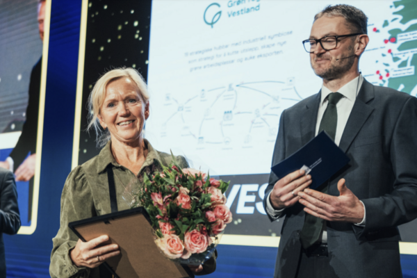 Prisen «Årets lokale klimatiltak 2025» til Vestland fylkeskommune 