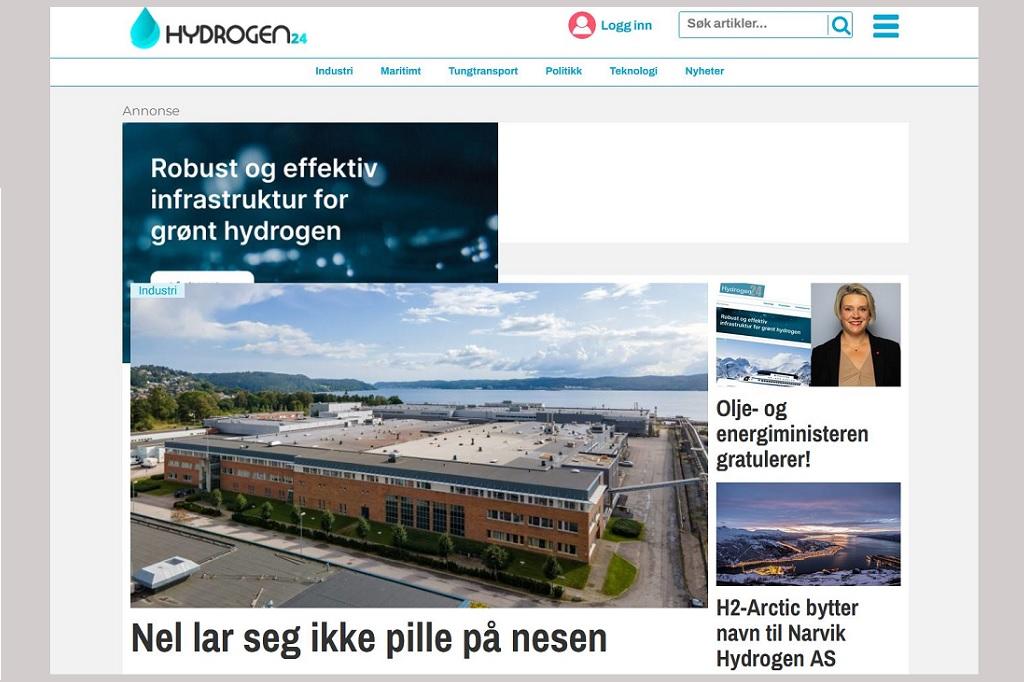 Lanserer nettavisen Hydrogen24.no